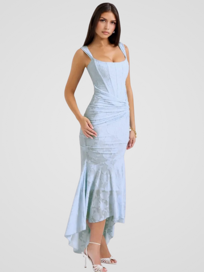 Elira™ — The Tidal Blossom Gown