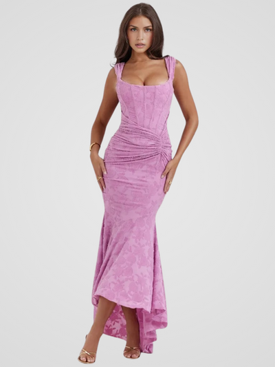 Elira™ — The Tidal Blossom Gown