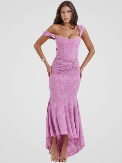 Elira™ — The Tidal Blossom Gown
