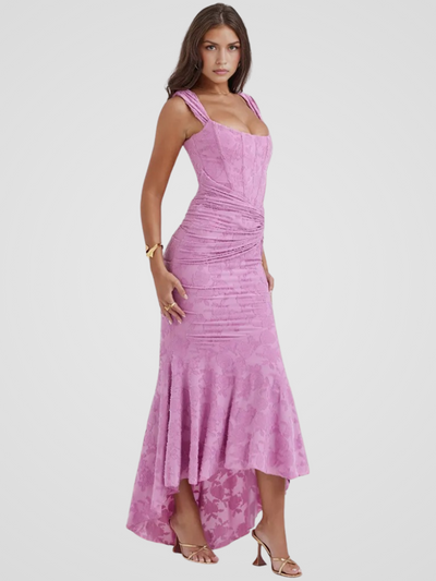 Elira™ — The Tidal Blossom Gown