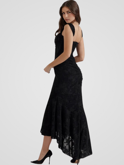 Elira™ — The Tidal Blossom Gown