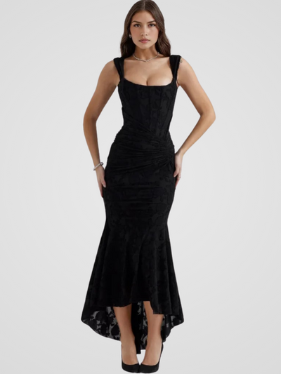 Elira™ — The Tidal Blossom Gown