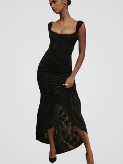Elira™ — The Tidal Blossom Gown