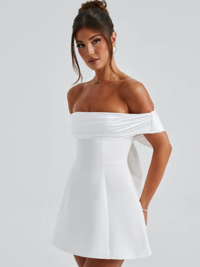 Isabeau™ — The Moonlit Bow Dress
