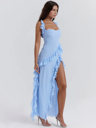 Aurélie™ — The Tidal Ruffle Dress