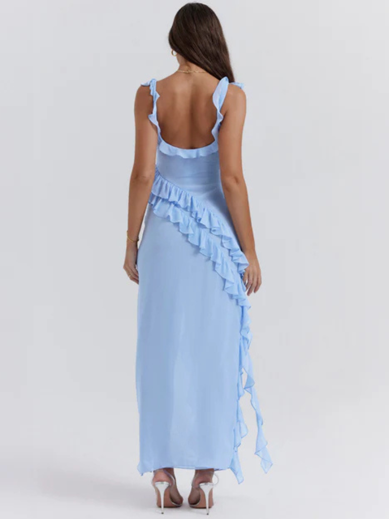 Aurélie™ — The Tidal Ruffle Dress