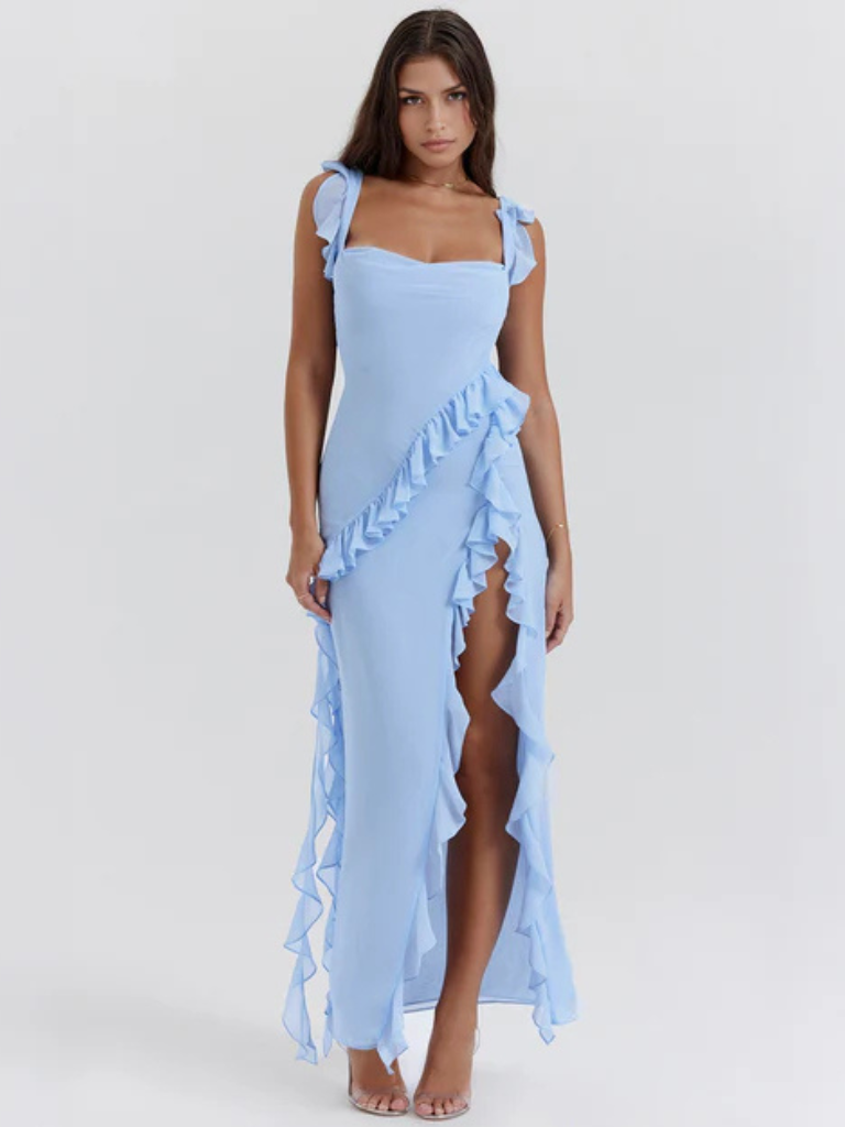 Aurélie™ — The Tidal Ruffle Dress