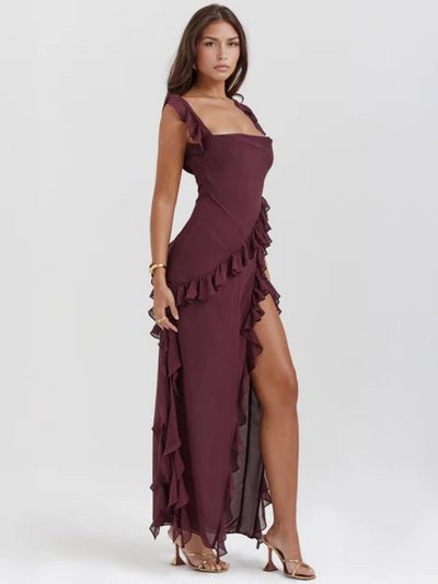 Aurélie™ — The Tidal Ruffle Dress