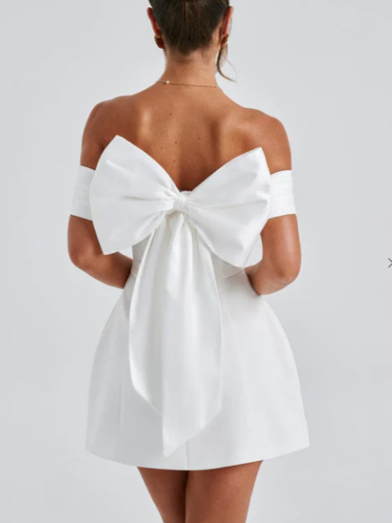 Isabeau™ — The Moonlit Bow Dress