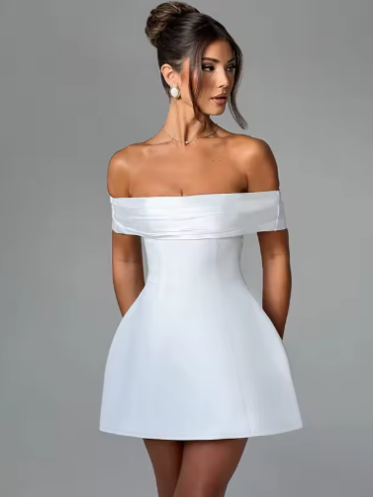 Isabeau™ — The Moonlit Bow Dress
