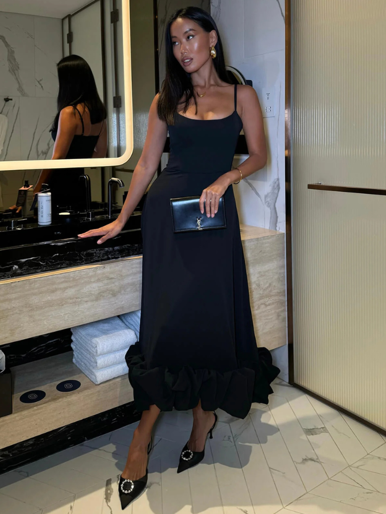 Léonie™ – The Seabreeze Ruffle Dress