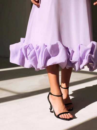 Léonie™ – The Seabreeze Ruffle Dress